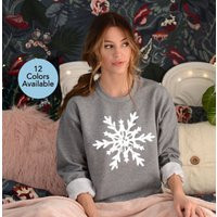 Snowflake Sweatshirt, Christmas, Women Christmas Shirt, Grunge Snowflake, Shirt, I'm So Freaking Cold, I Smell Snow | Etsy (US)