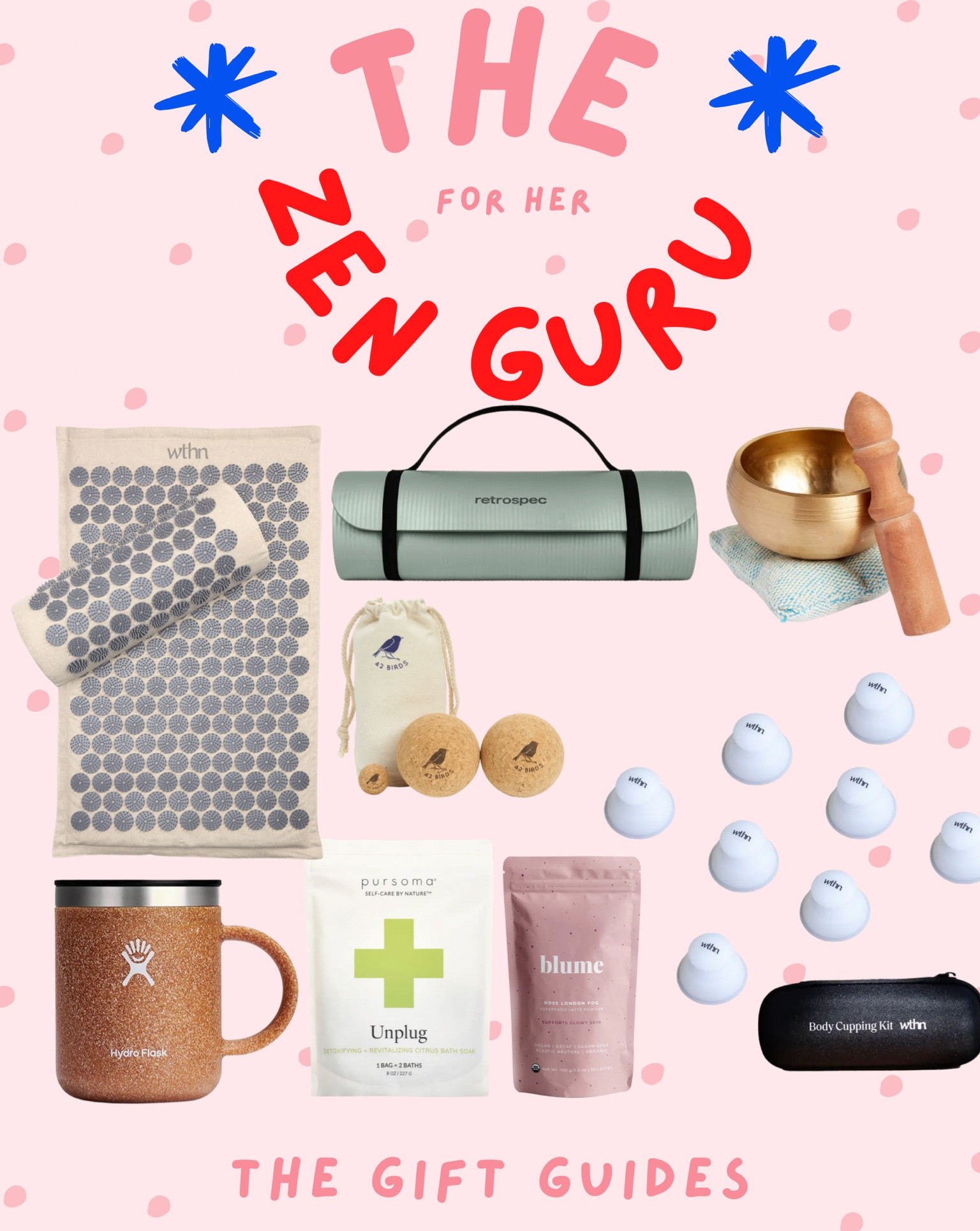 Local health nut and guru on your hands? This acupressure mat, cupping set, teas, and massage balls are sure to make her smile! 

#LTKHoliday #LTKGiftGuide #LTKSeasonal