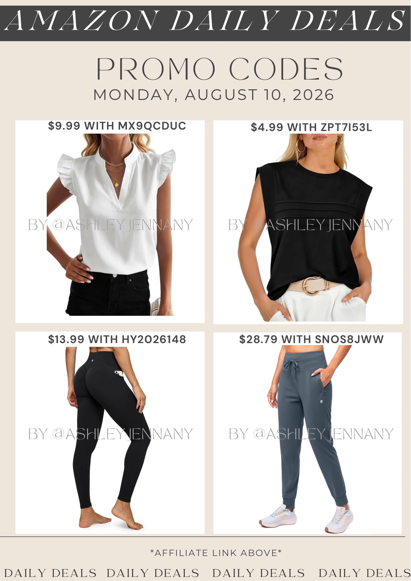 Amazon deals

#LTKSaleAlert #LTKMidsize #LTKSeasonal