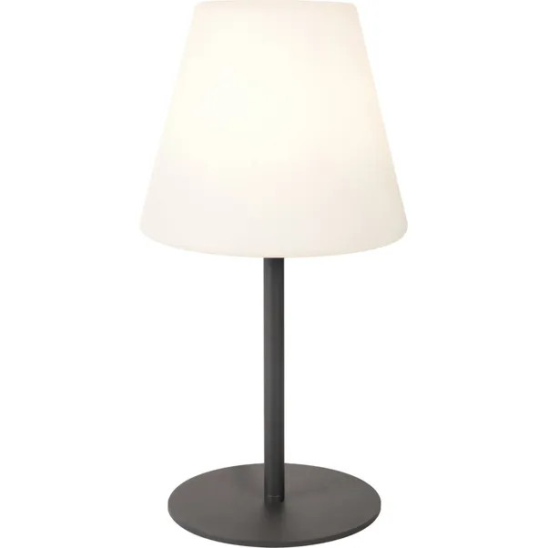 Caltha Rechargeable LED Outdoor Table Lamp | Dunelm (migrated)