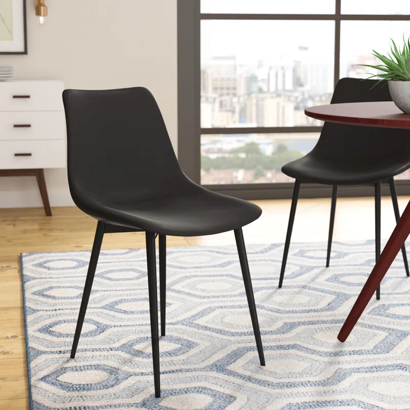 Waroona Faux Leather Side Chair | Wayfair Professional