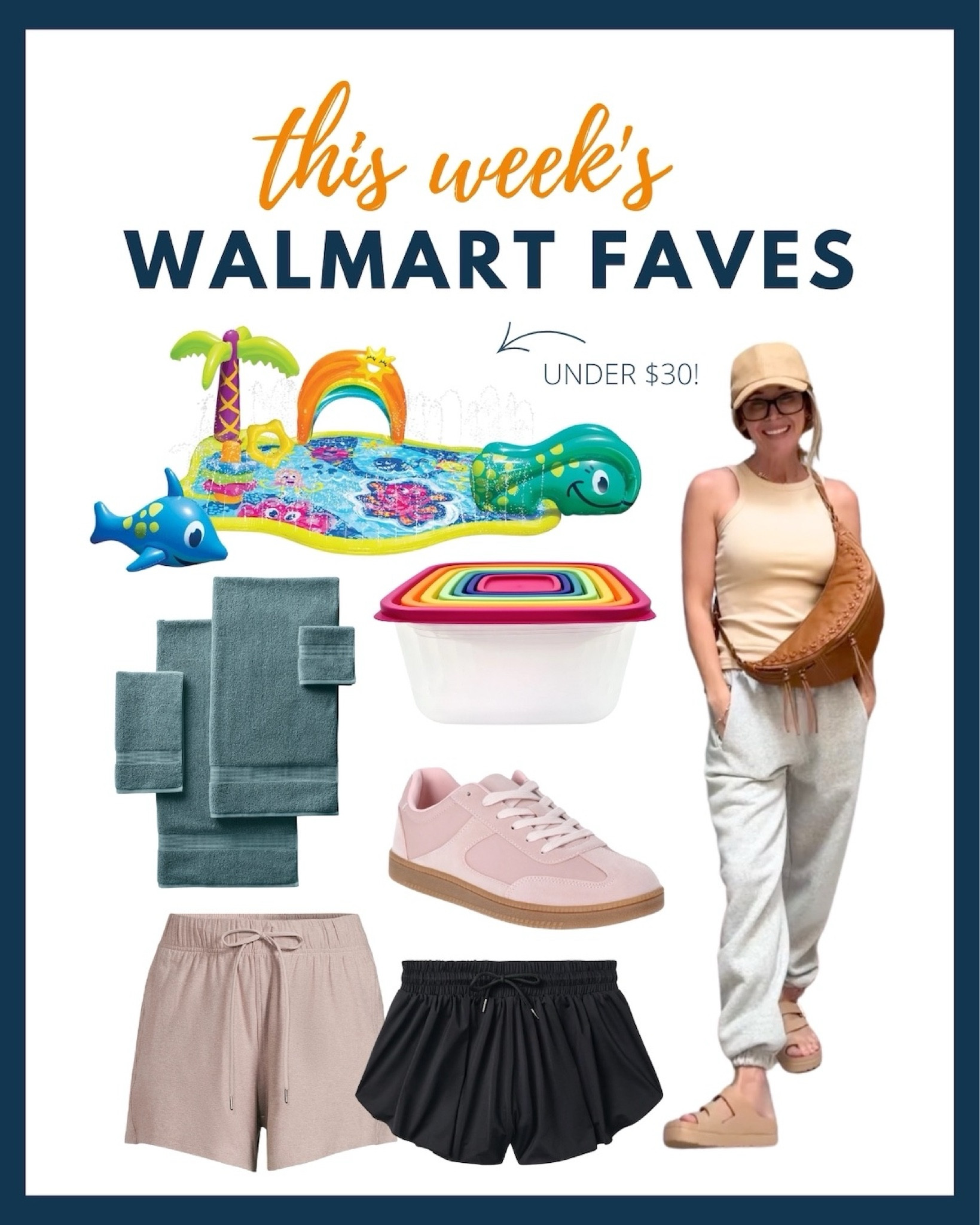 Shop our team’s recent favorite Walmart buys! From a baby splash pad under $30 to Athleta look-alike shorts for $10. Shop them below!

#LTKxWalmart #LTKStyleTip #LTKKids