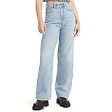 Levi's Women's Premium High Loose Jeans, Let's Stay In Pj-Medium Indigo, 32 | Amazon (US)