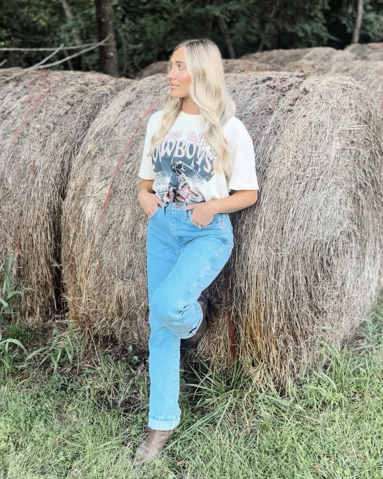 The absolute most flattering cowboy cut denim jeans from @Wrangler 🌾🐴🤌🏻

Wrangler's Wround Up Sale is happening NOW with over 800 styles on sale up to 60% off! 🔗😘

#LTKootd #LTKgrwm #LTKdayinmylife