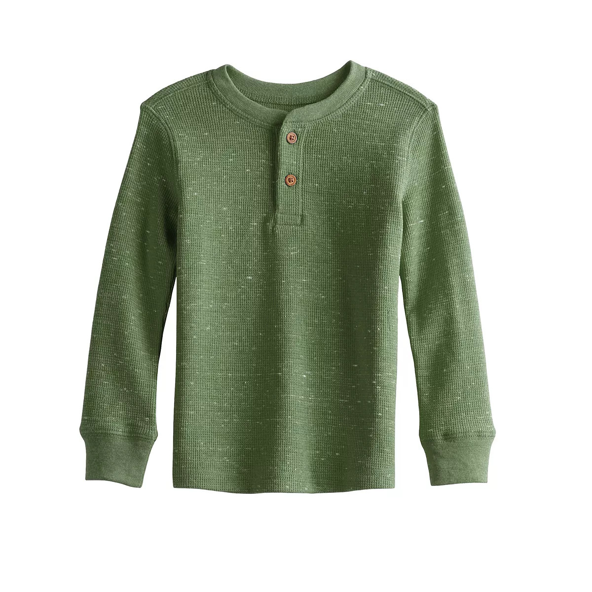 Baby & Toddler Boy Jumping Beans® Long Sleeve Thermal Henley | Kohl's