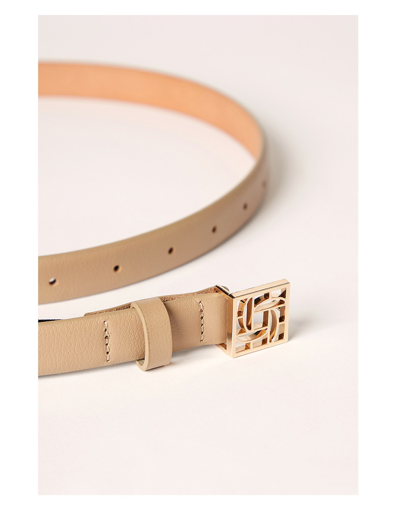 MONOGRAM LEATHER BELT | David Jones (Australia & New Zealand)