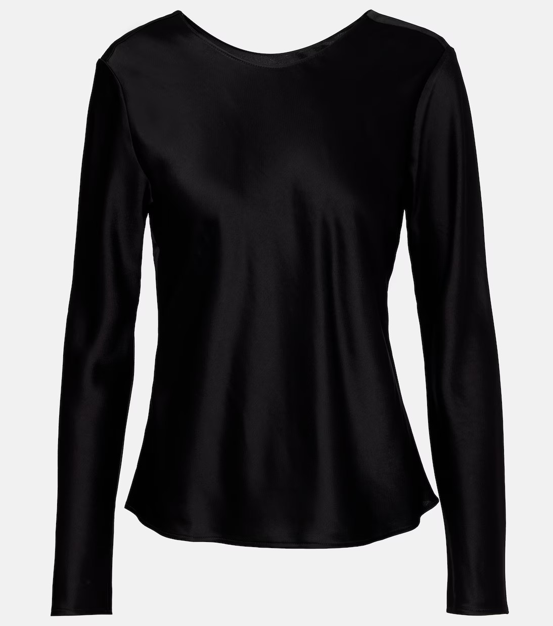 Barb draped satin top | Mytheresa (UK)