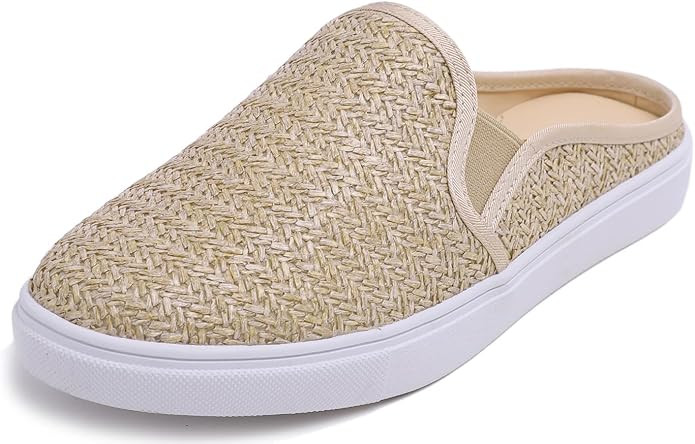 FEVERSOLE Women's Sport Mules Slip On Loafers Fashion Backless Sneakers | Amazon (US)