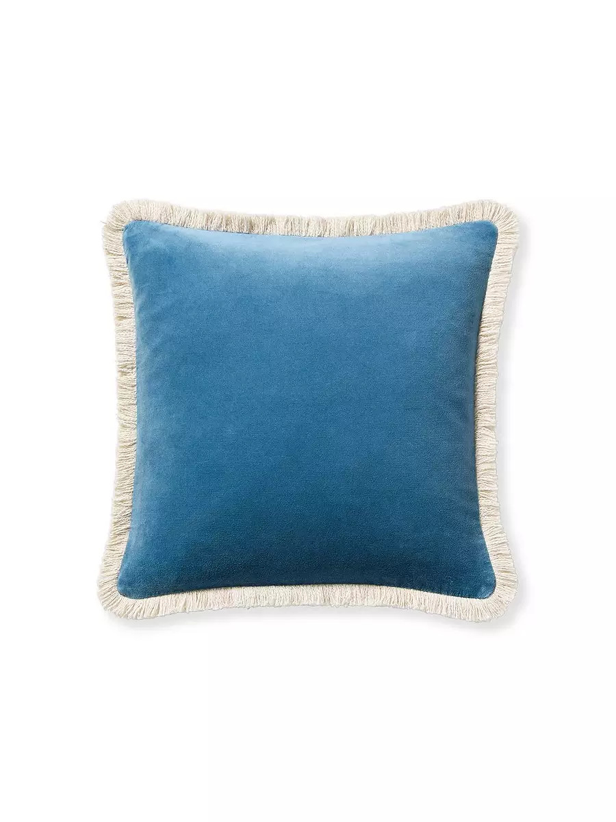 Bowden Velvet Pillow | Serena and Lily