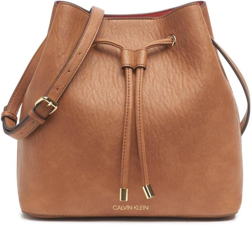 Calvin Klein Women's Gabrianna Novelty Bucket Shoulder Bag | Amazon (US)
