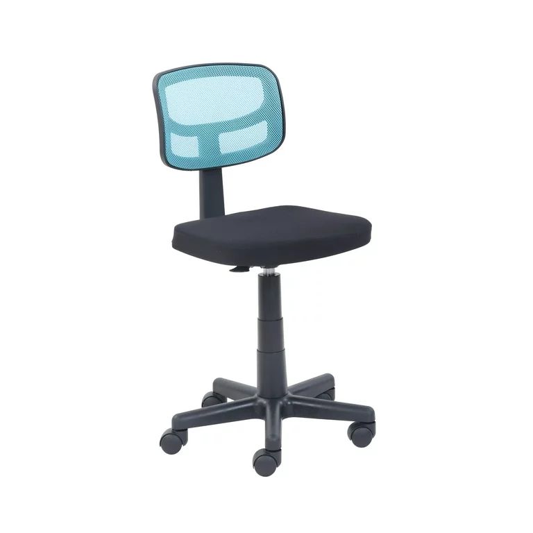 Mainstays Mesh Task Chair with Plush Padded Seat, Teal - Walmart.com | Walmart (US)