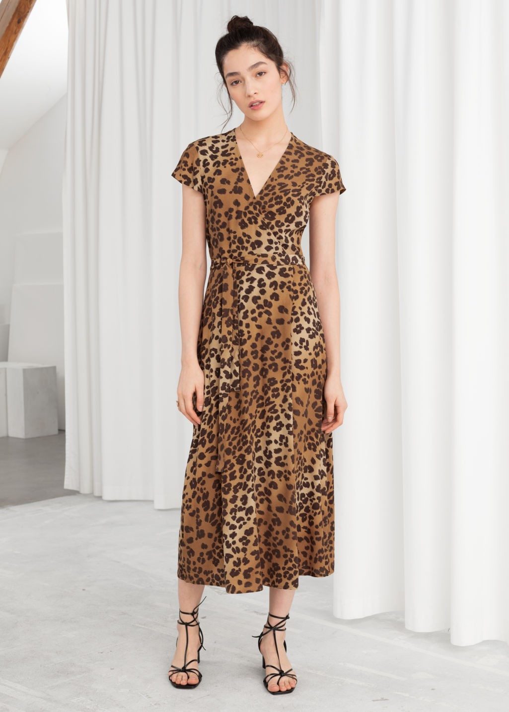 Leopard Midi Wrap Dress | & Other Stories (EU + UK)
