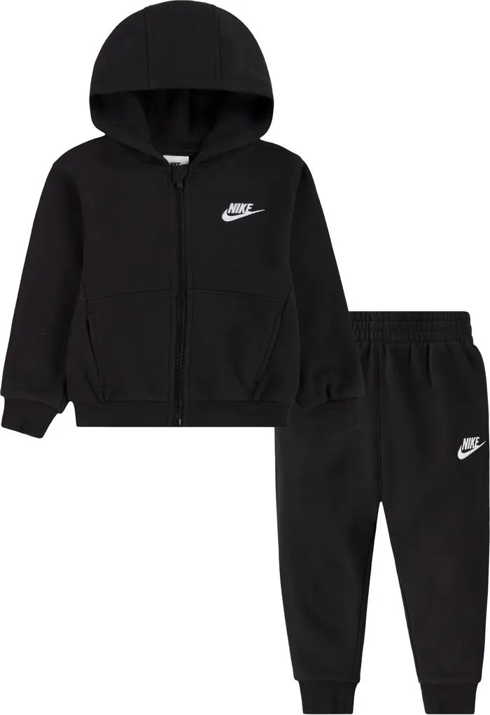 Nike Kids' Fleece Zip Hoodie & Joggers Set | Nordstrom | Nordstrom