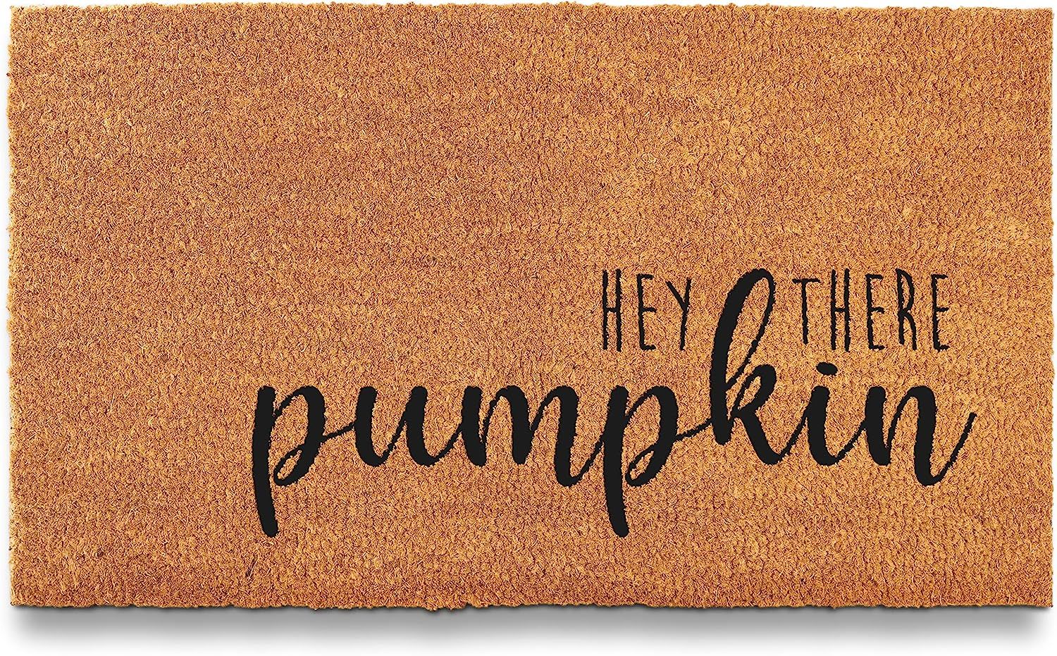 Amazon.com: Hey There Pumpkin Doormat 30x17 Inch, Hey There Pumpkin Welcome Mat, Pumpkin Outdoor ... | Amazon (US)