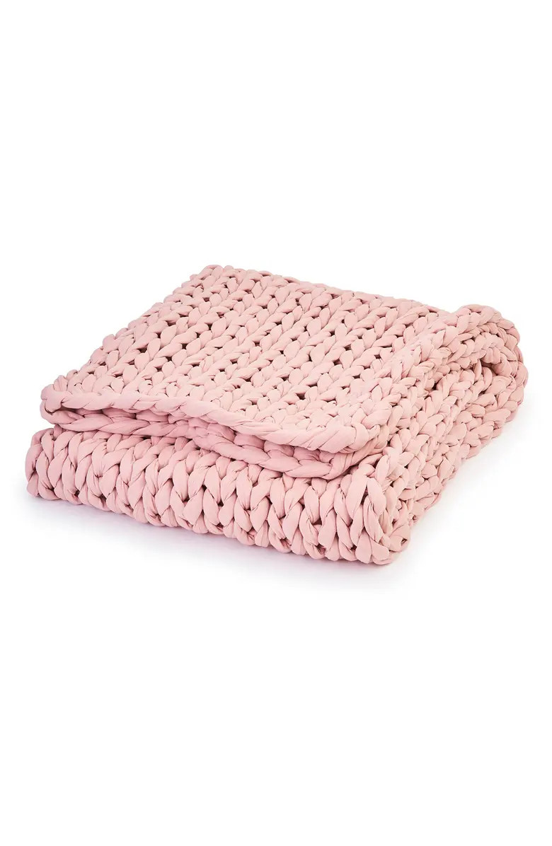 Organic Cotton Weighted Knit Blanket | Nordstrom