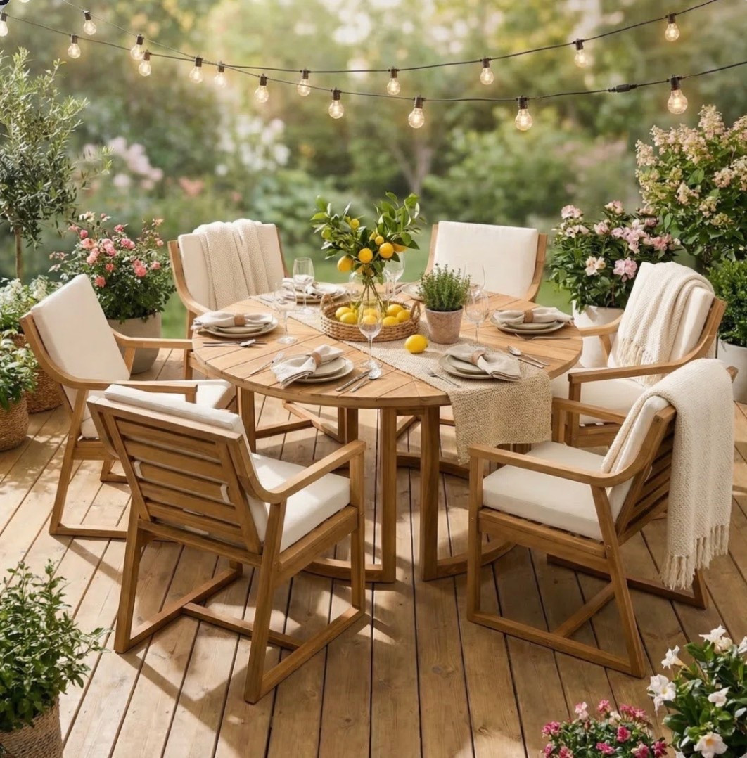 Outdoor dining sets!