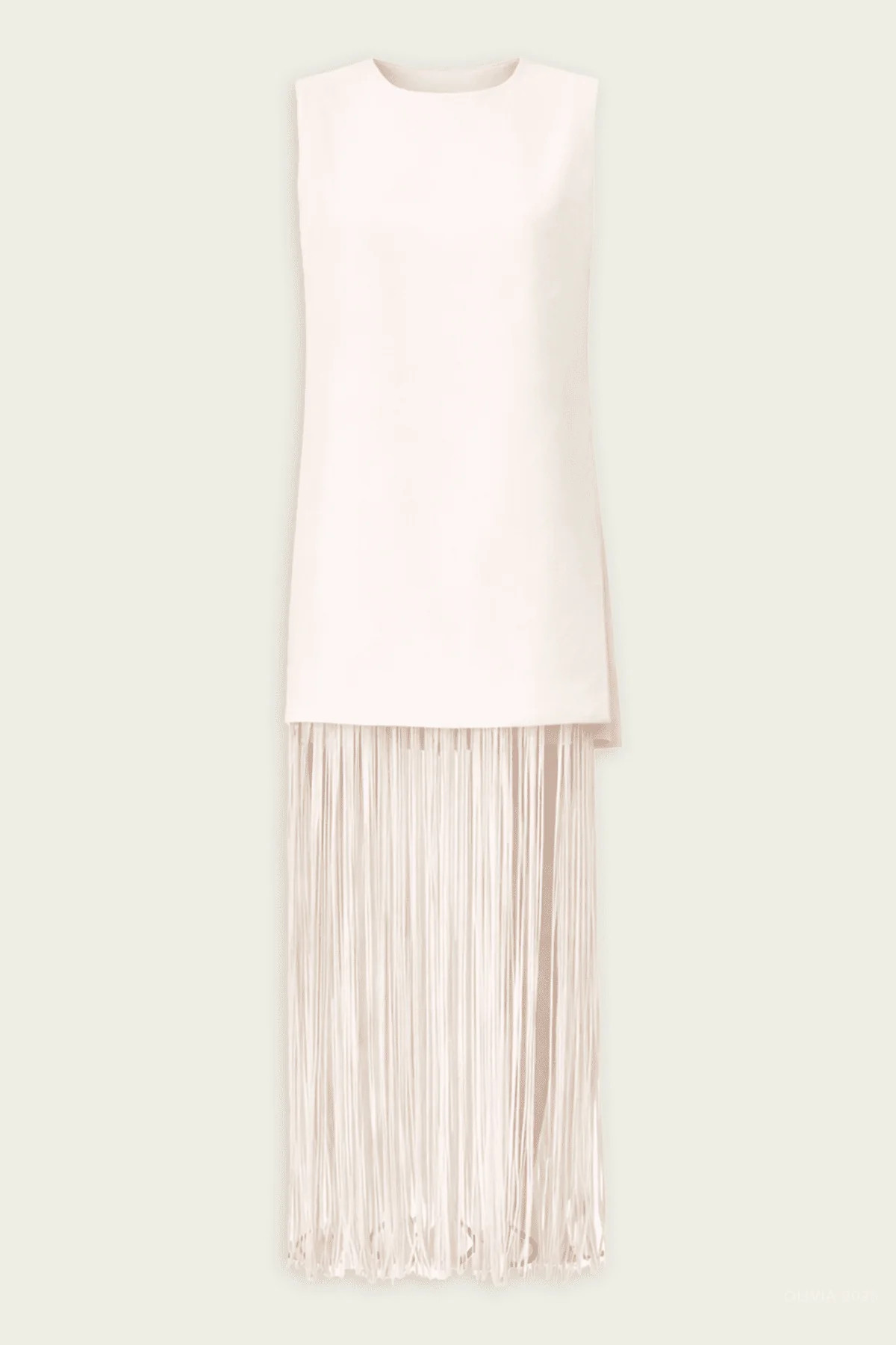 Mackenzie Dress in Off-White - White XS | Shop Olivia