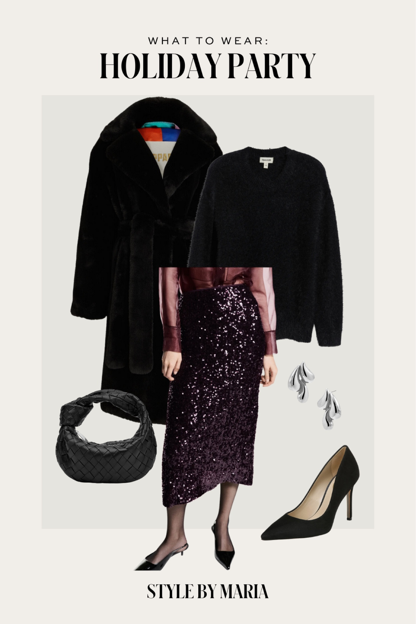 Holiday party outfit
Black faux fur coat on sale
Nordstrom black sweater on sale
Mango sequin skirt on sale


#LTKHoliday #LTKSaleAlert #LTKFindsUnder100