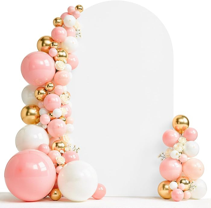 7.2FT Arch Backdrop Cover, Double-Sided Fitted Backdrop Stand Cover | Amazon (US)