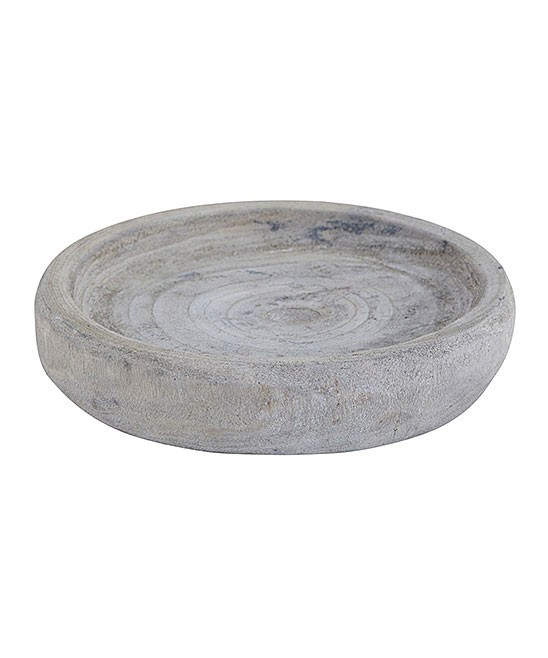 Santa Barbara Design Studio Bowls - Gray Paulownia Wood Bowl | Zulily