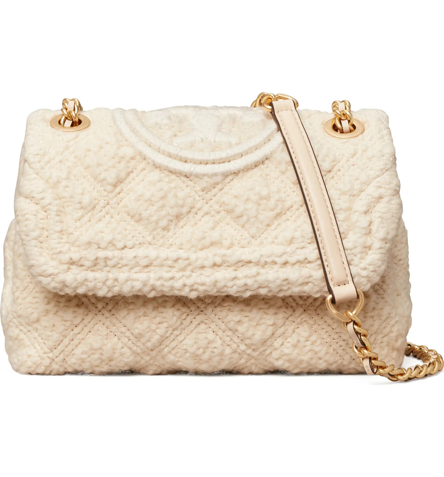 Small Fleming Convertible Wool Blend Bouclé Crossbody Wallet | Nordstrom