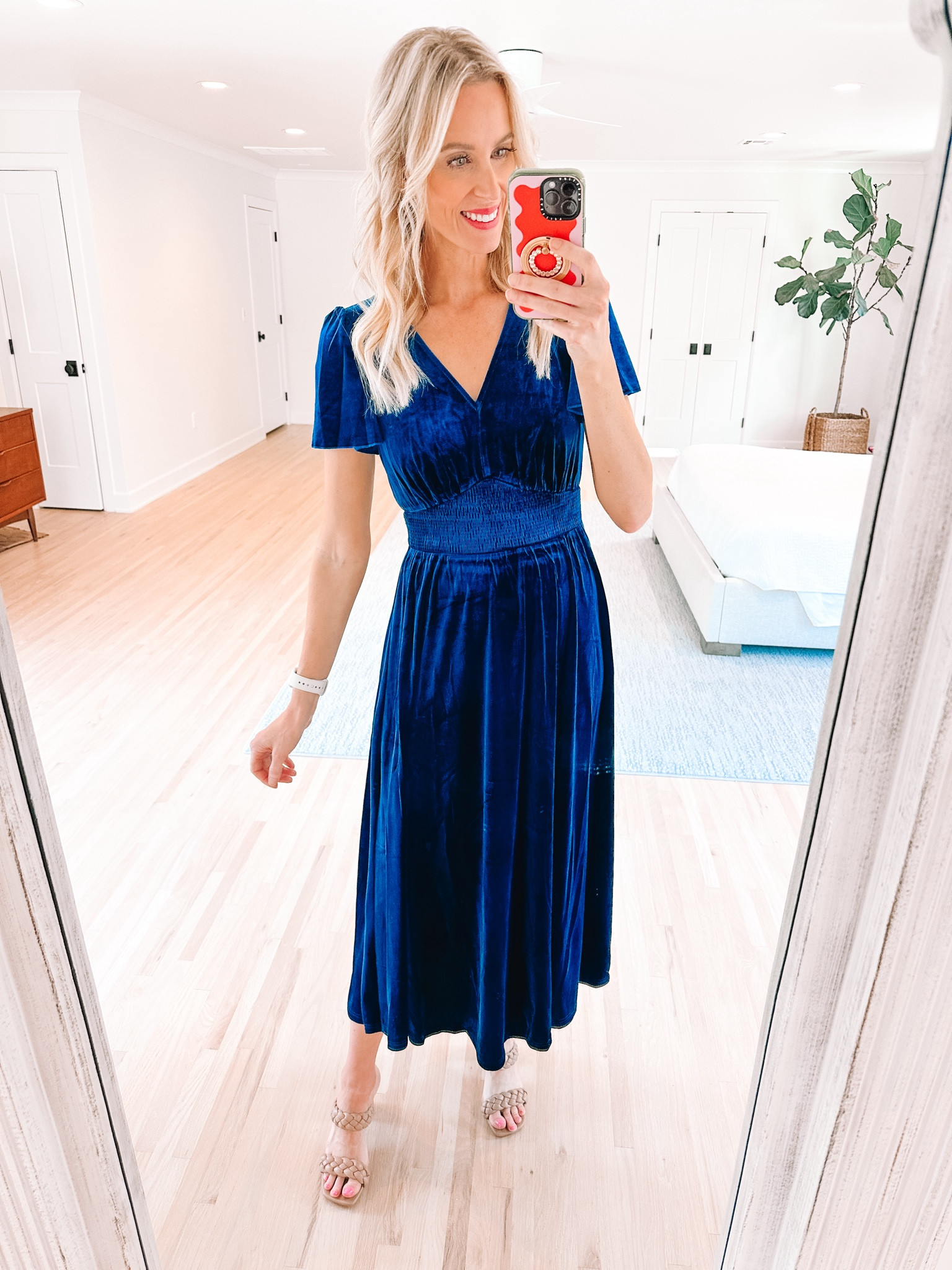 Loving everything about this velvet maxi dress from Amazon! 

Vneck dress / formal dress / braided heels / Target heels / feminine style / classic style 

#LTKFindsUnder100 #LTKShoeCrush #LTKParties