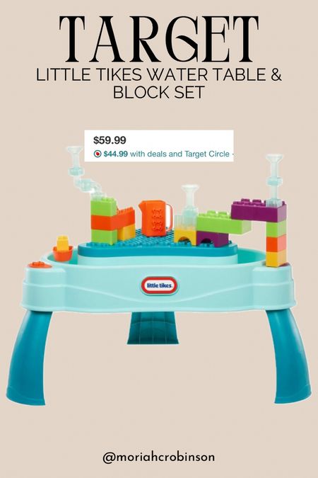 Target — little tikes water table and block set!

Kids, toddler, baby, outdoor play, outdoor toys, target sale, target deal

#LTKFindsUnder100 #LTKKids #LTKSaleAlert