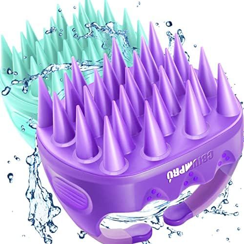Shampoo Massager Brush Scalp Exfoliator for Dandruff Removal, Waterproof Shower Scalp Scrubber To... | Amazon (US)