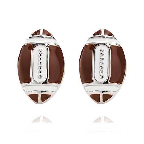 SmileBelle Sterling Silver Sports Earrings, Hypoallergenic Baseball Earrings, Basketball, Soccer ... | Amazon (US)