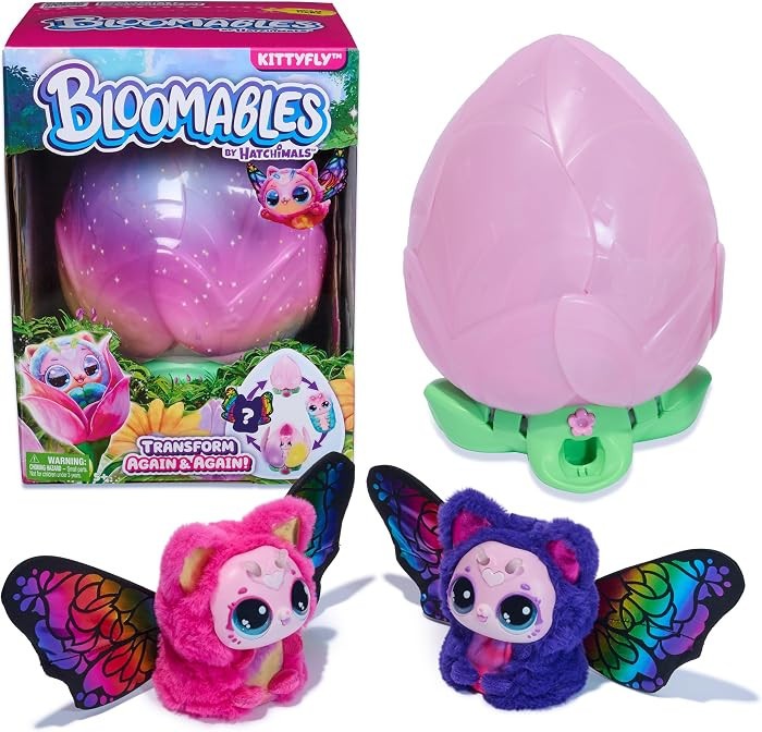 Hatchimals Bloomables Kittyfly Surprise Interactive Toy & Flower, Ages 5+ | Amazon (US)
