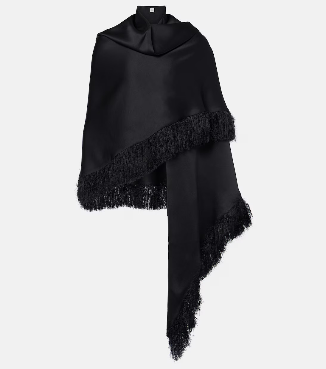 Fringed charmeuse scarf | Mytheresa (UK)