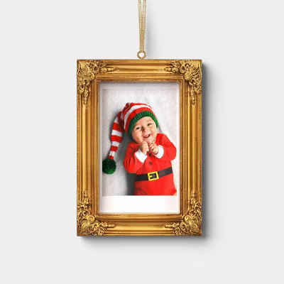 Wondershop Resin Instax Ornament Ornate Rectangle Frame Gold - Wondershop™ | Target