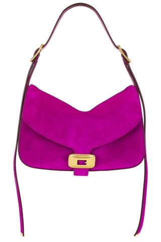 Balenciaga Clicca Medium Shoulder Bag in Purple | FWRD 