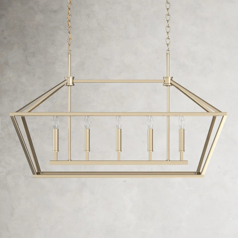 Glenhaven Snellville 5 - Light Kitchen Island Linear Pendant | Wayfair North America