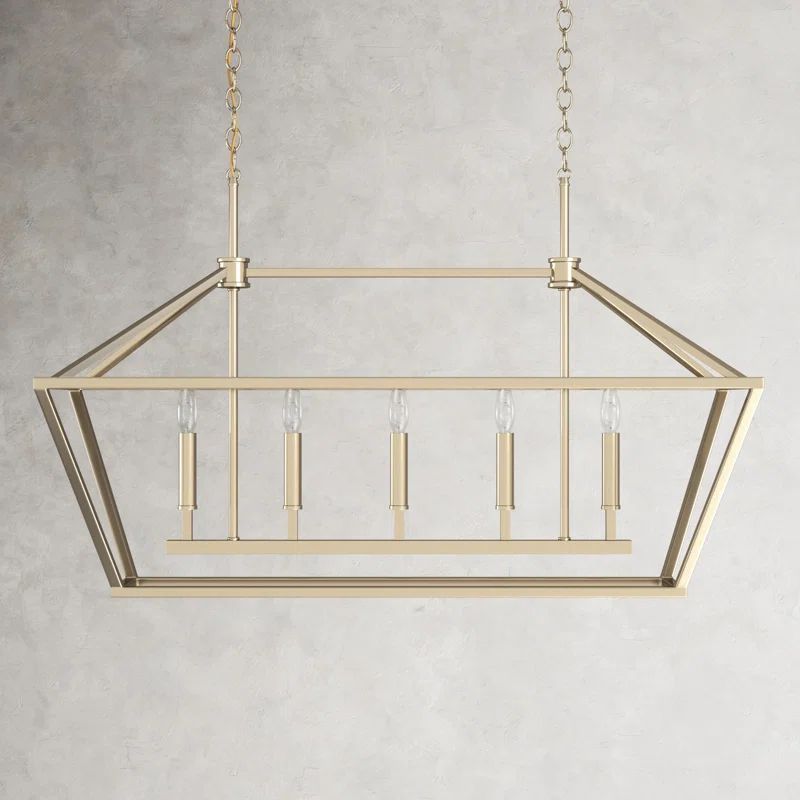 Glenhaven Snellville 5 - Light Kitchen Island Linear Pendant | Wayfair North America