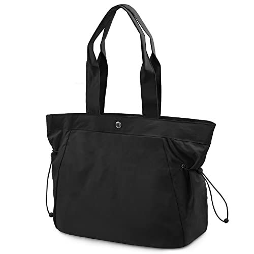 viewm Tote Bag for Women, Gym Tote Bags for Women with Lulu 18L Side-Cinch Shopper Shoulder Bag Hand | Amazon (US)