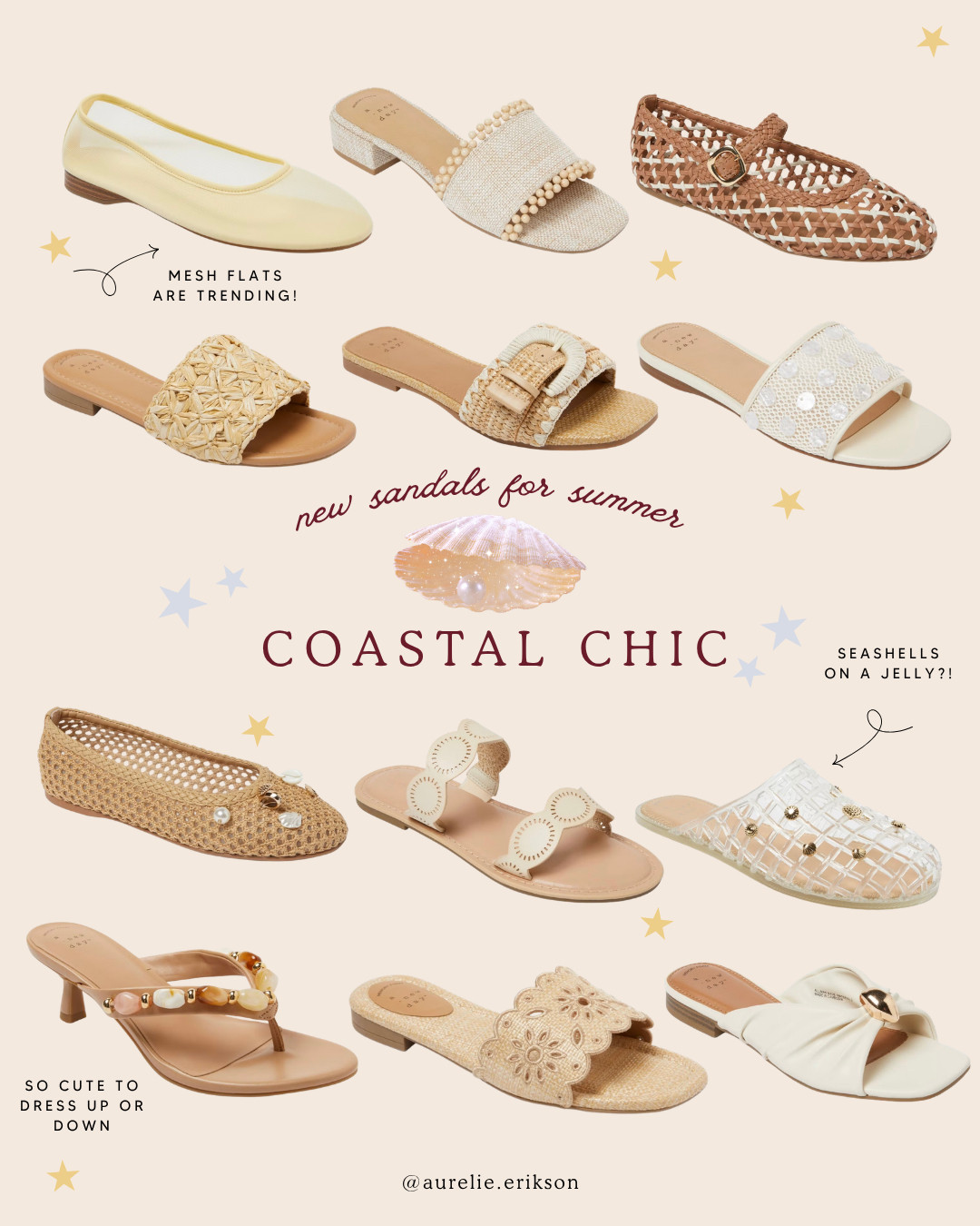 New at Target! Perfectly chic, casual flats & sandals to dress up or down!  

 #LTKMothersDay #LTKootd