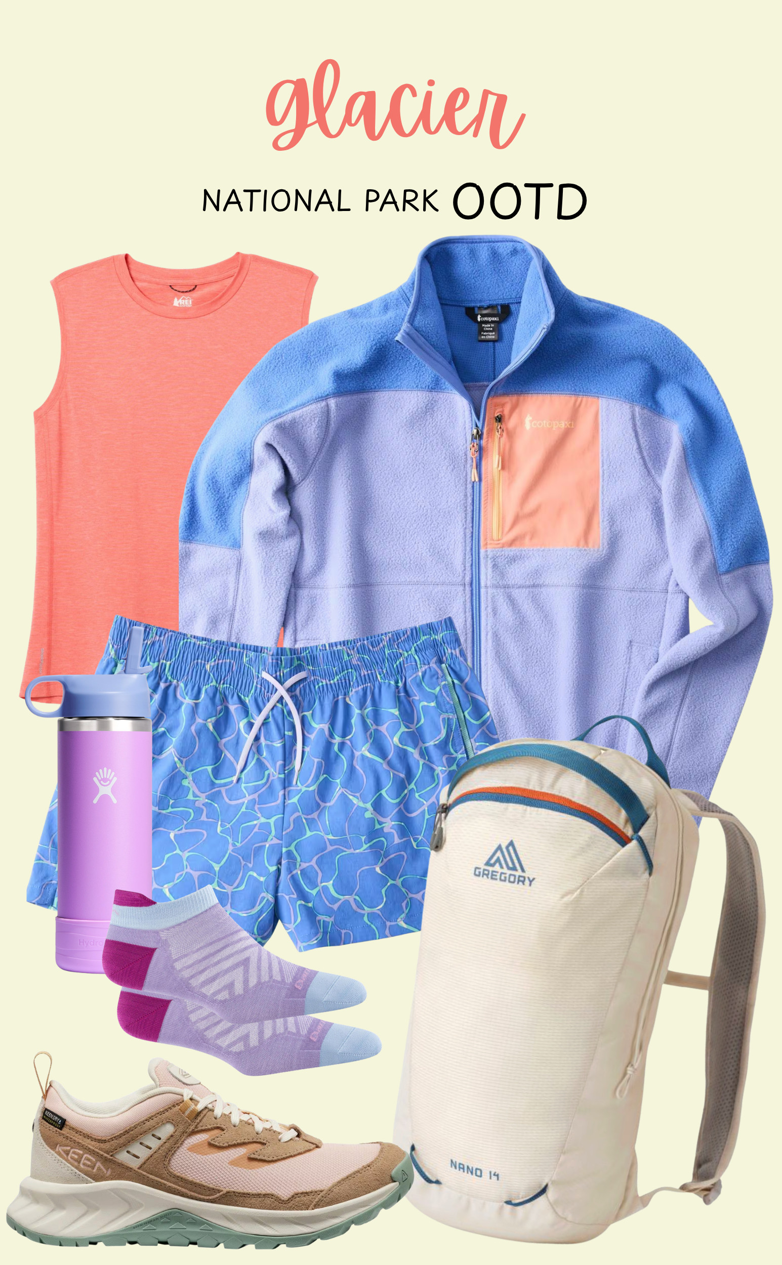 Glacier National Park Outfit 💜⛰️ 

national park outfit, hiking outfit ideas, glacier national park, hiking aesthetic, outdoorsy outfits, hiking gear, mountain outfit inspo, national park ootd, adventure outfit, hiking style 

 #LTKootd #LTKActive #LTKTravel