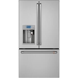 Cafe 27.8 cu. ft. Smart French Door Refrigerator with Keurig K-Cup in Stainless Steel, ENERGY STA... | The Home Depot