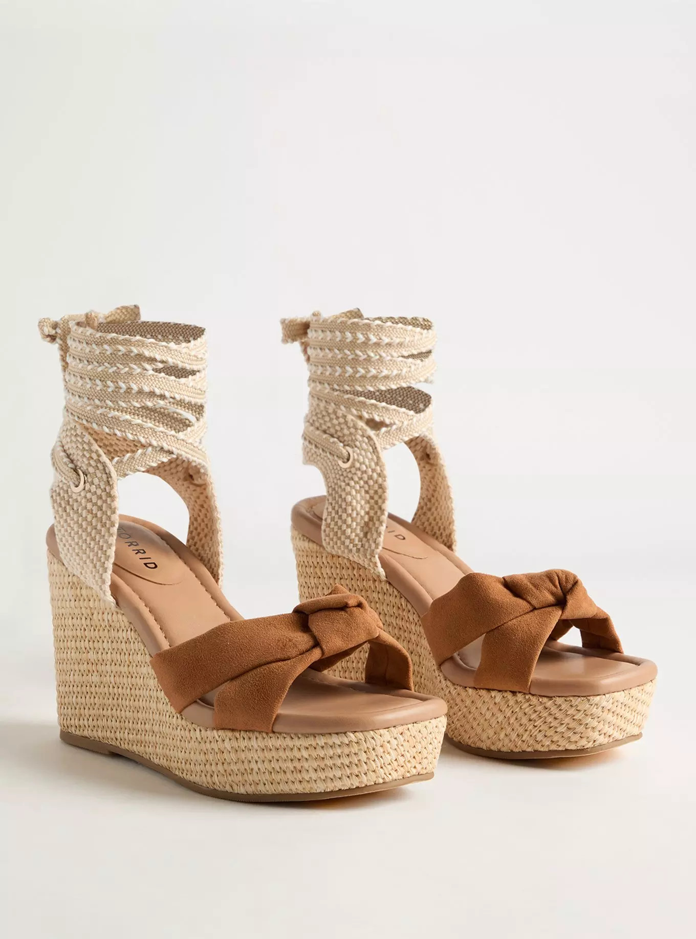Knotted Wrap Wedge | Torrid (US & Canada)