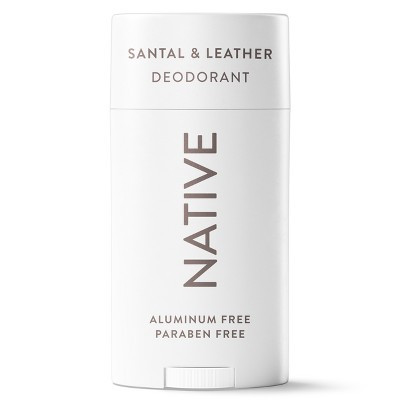 Native Deodorant - Santal & Leather - 2.65 oz: Aluminum-Free, Paraben-Free, Vegan, Solid | Target