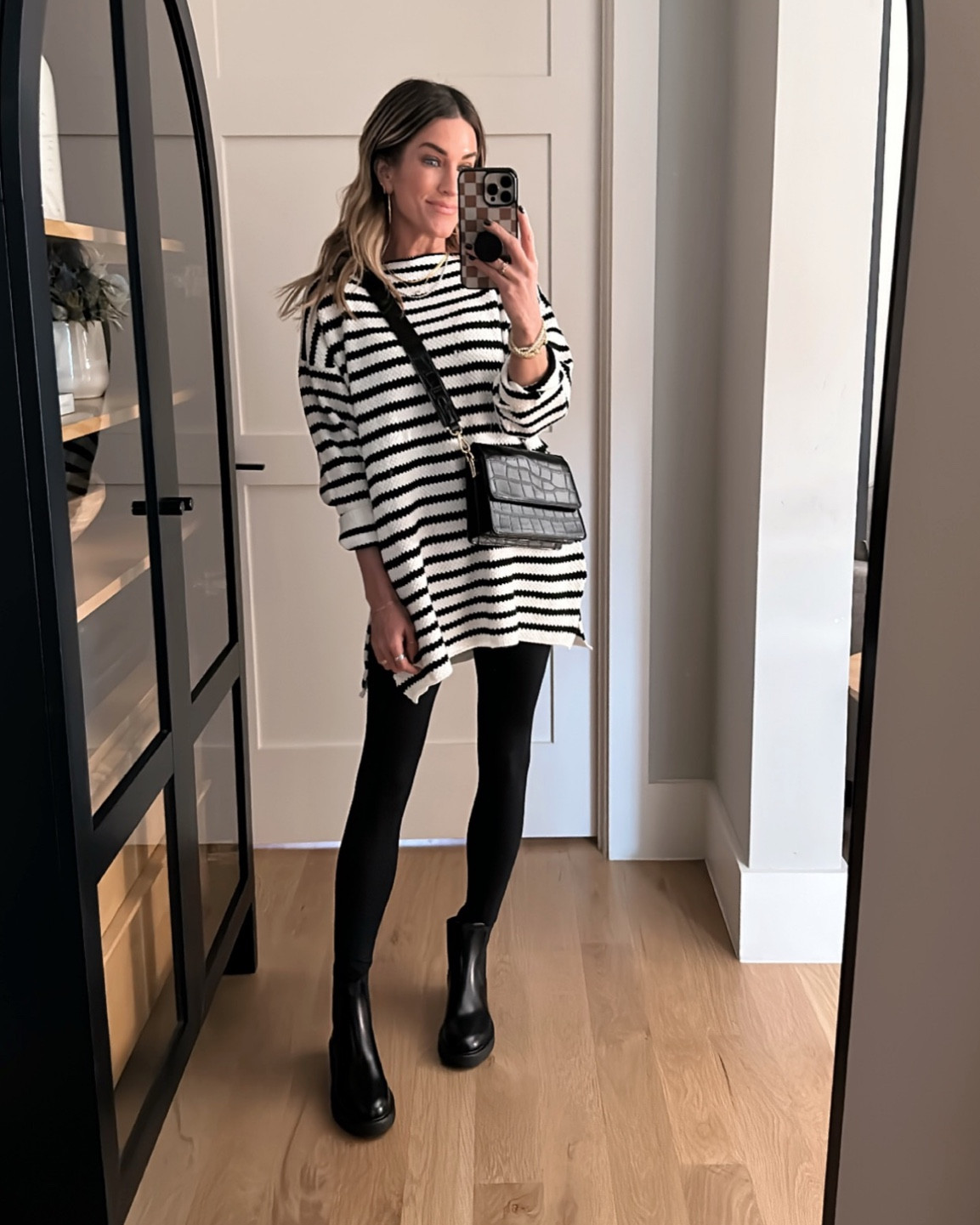 Striped tunic sweater from Amazon. Several colors to choose from. Wearing size small. 



#LTKshoecrush #LTKstyletip #LTKfindsunder50