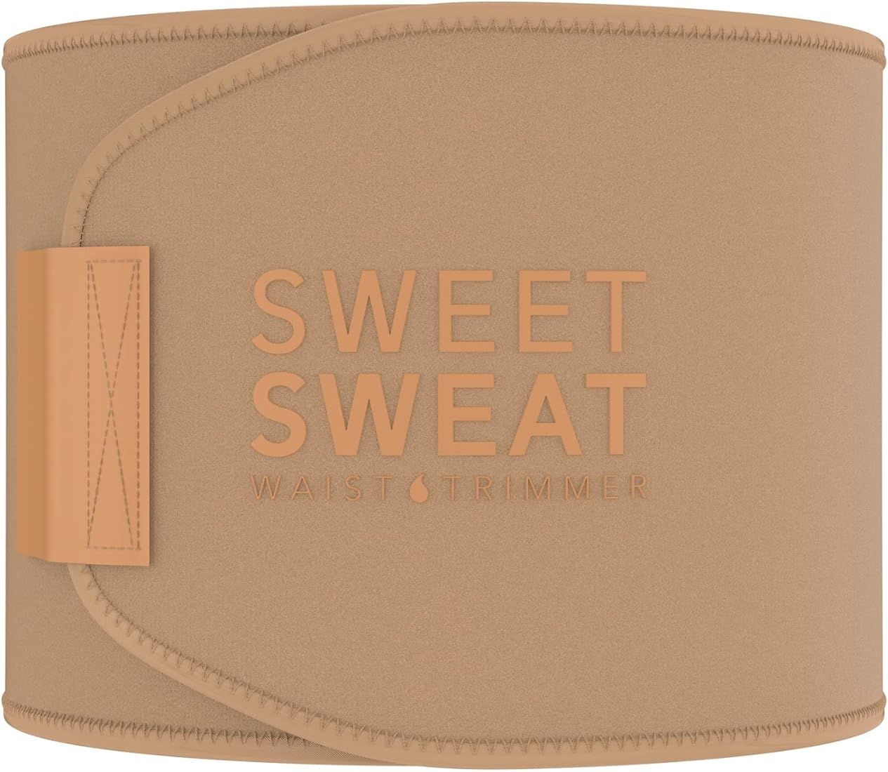 Sweet Sweat Waist Trimmer 'Toned' for Women and Men | Premium Waist Trainer Belt to Tone your Sto... | Amazon (US)