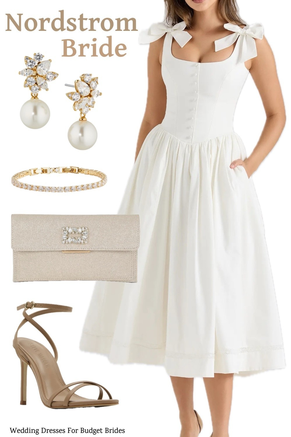 Affordable wedding day outfit for the bride to be. Find everything at Nordstrom.

Reception dress, courthouse elopement dress, short white dress, minimalist wedding dress, microwedding dress, white dresses, summer dresses.

#LTKWedding #LTKSeasonal