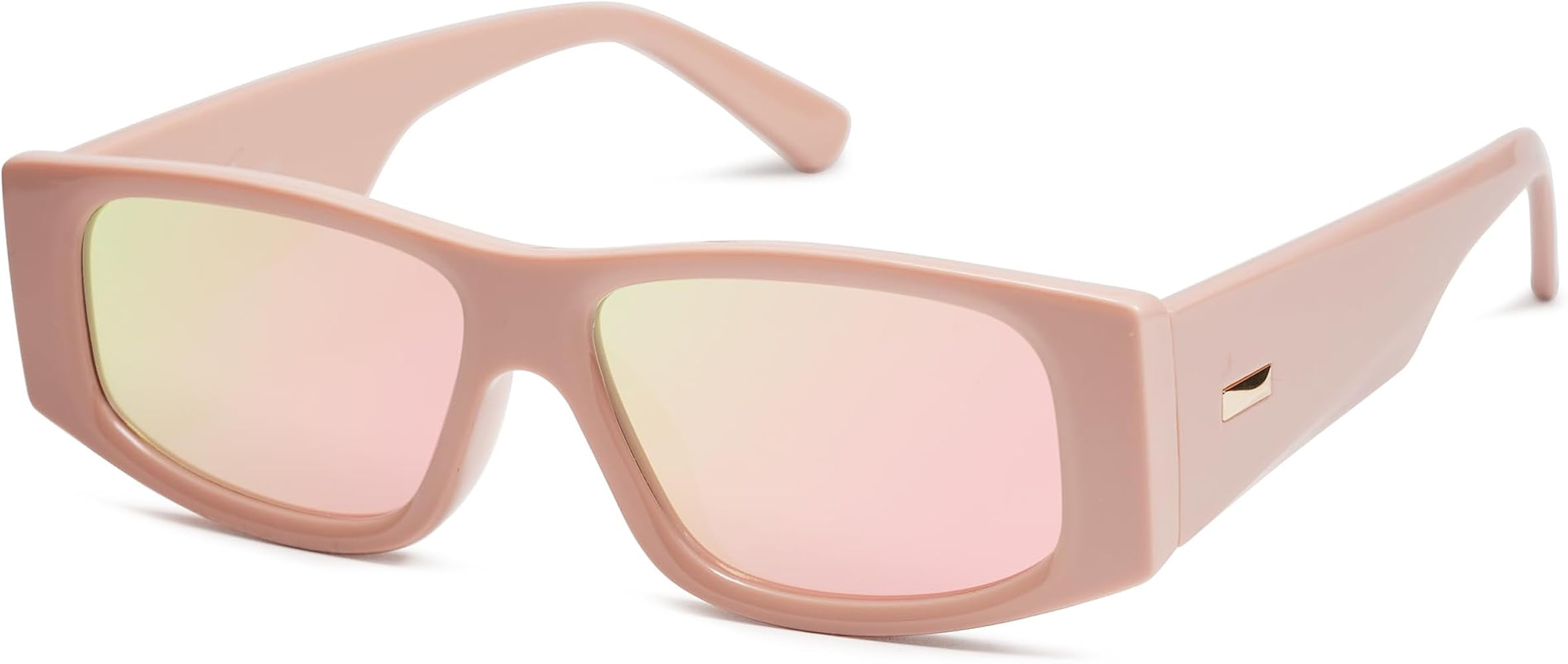 SOJOS Trendy Y2K Rectangle Polarized Sunglasses for Women Men Fashion Designer Rave Sunglasses SJ... | Amazon (US)