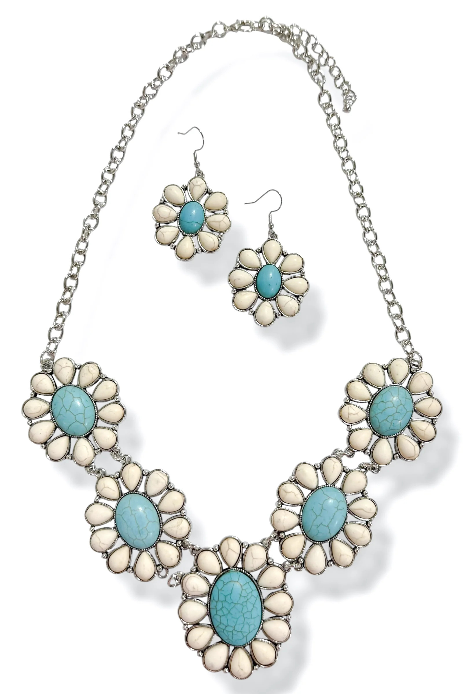 Best To Come Fuchsia Western Necklace Set | The Willow Tree