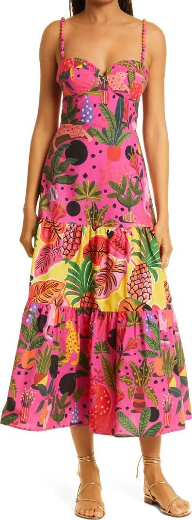 Pop Leopards Cotton Sundress | Nordstrom