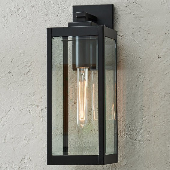 Maddox Beveled Outdoor Sconce - Large | Shades of Light