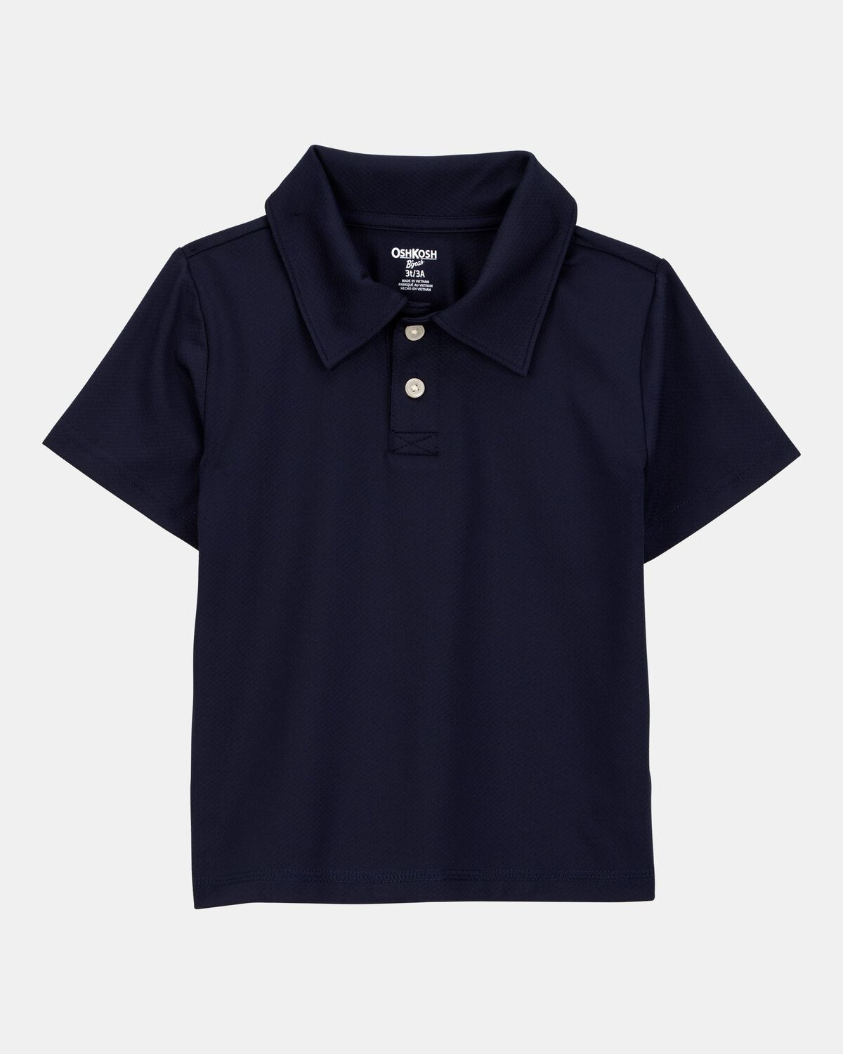 Toddler Active Uniform Polo Shirt in Moisture Wicking BeCool™ Fabric - Navy | Carter's Inc