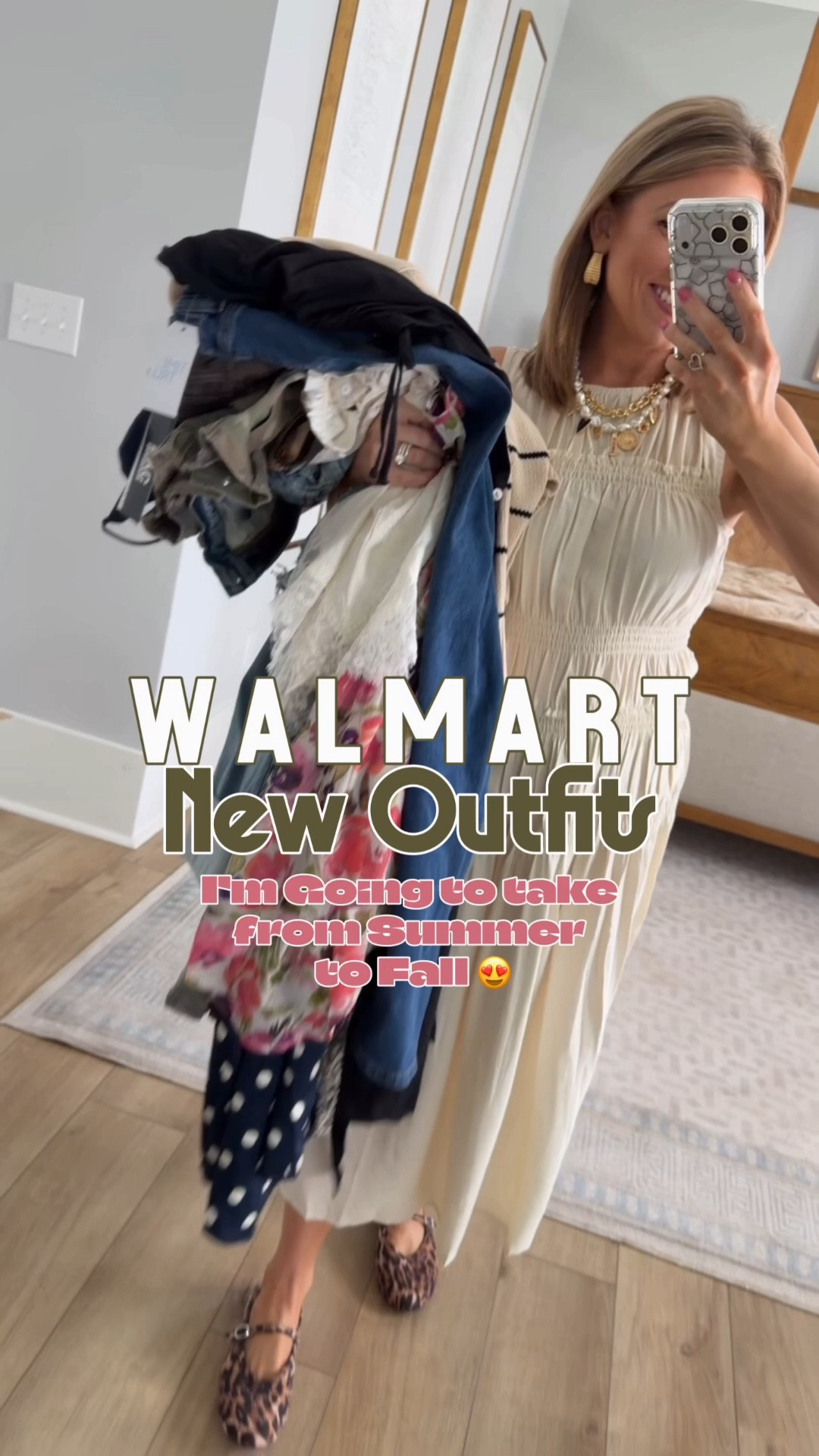 16 NEW Walmart outfits just dropped, and this might be one of my favorite collections yet! 🤎🍂

If you’re already thinking about transitional outfits, these are the pieces you’ll be reaching for on repeat. From casual everyday looks and comfortable matching sets to gingham dresses, denim layers, utility pants, fall florals, and the cutest cowboy boots, everything is easy to mix, match, and wear from now all the way through fall.

The best part? These Walmart fashion finds give you that elevated, boutique-inspired look without the boutique price tag. Whether you’re updating your wardrobe for school drop-offs, weekend plans, work, or everyday mom life, this haul has so many versatile pieces you’ll wear again and again.

Which outfit are you adding to your cart first? 🍁

#walmartfashion #walmartfinds #walmartstyle #walmartnewarrivals #fallfashion #falloutfits #transitionalstyle #transitionalfashion #everydaystyle #casualstyle #momstyle #affordablefashion #budgetfashion #ootd #outfitideas #fallwardrobe #fallcapsule #denimstyle #ginghamdress #utilitypants #cowboyboots #dressstyle #matchingset #everydayoutfit #styleinspiration #fashionfinds #shopwithme #affordablestyle #falltrends #wearablefashion

#LTKootd #LTKPetite
